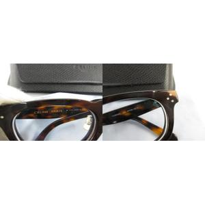 セリーヌ メガネ CL50049J 001 美品 CELINE セリーヌ メガネフレーム CL50049J 度入り