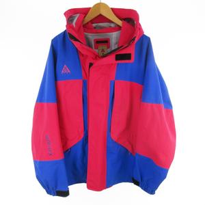 ナイキ NIKE GORE-TEX ゴアテックス マウンテンパーカー ナイロンジャケット ピンク ブルー BQ3445-666 M （株）ナイキジャパン メンズ