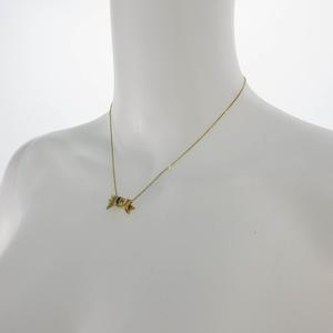 ティファニー TIFFANY & CO. ネックレス リボン ボウ サファイヤ