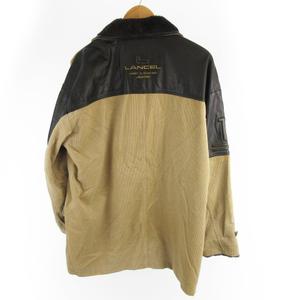 ランセル LANCEL コート ジャケット コーデュロイ ダブル フェイク 