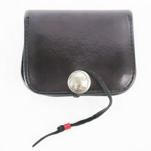 goro's ゴローズコンチョ付き 角型 小銭入れ コインケース ブラック