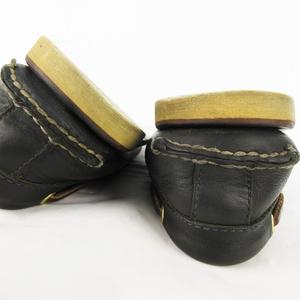 ティンバーランド ブラックレザー デッキシューズ 19529 25cm ティンバーランド ブラックレザー デッキシューズ 19529 25cm