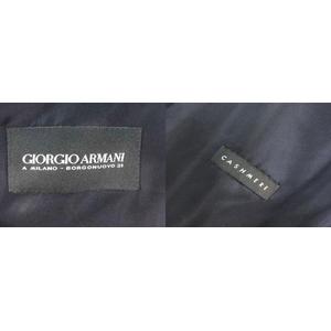 ジョルジオアルマーニ GIORGIO ARMANI カシミヤ100％ チェスターコート