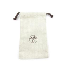 未使用品 エルメス HERMES ショルダーストラップ用 保存袋 巾着袋 純正 キャンバス 12ｃｍ×21ｃｍ 小物  その他