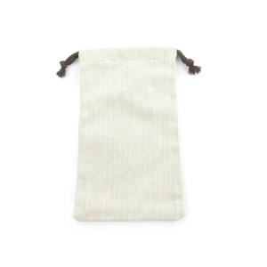 未使用品 エルメス HERMES ショルダーストラップ用 保存袋 巾着袋 純正 キャンバス 12ｃｍ×21ｃｍ 小物  その他