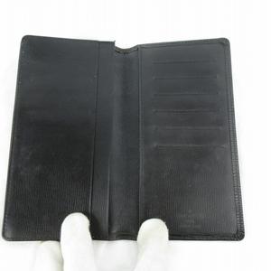 ルイヴィトン LOUIS VUITTON エピ 長財布 札入れ ウォレット M63212 ノワール ブラック レザー ポルトカルト クレディ 2つ折り メンズ レディース