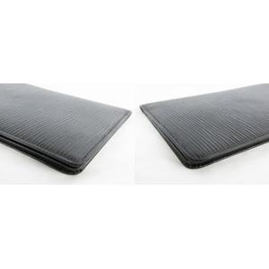 ルイヴィトン LOUIS VUITTON エピ 長財布 札入れ ウォレット M63212 ノワール ブラック レザー ポルトカルト クレディ 2つ折り メンズ レディース