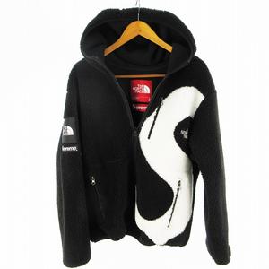 シュプリーム SUPREME ノースフェイス THE NORTH FACE Ｍ 20AW S Logo フリース ジャケット NT62004I Hooded Fleece Jacket ブラック 黒 ゴールドウィン メンズ