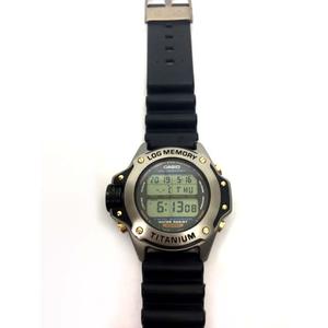 カシオ CASIO 腕時計 ログメモリーチタニウム ダイバーズウォッチ 潜水  