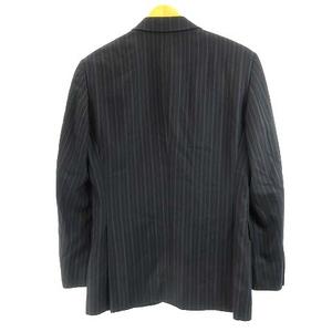 【ポールスミス】Ermenegildo Zegna生地 ジャケット＆ベスト 黒M ポールスミス PAUL SMITH Ermenegildo Zegna ゼニア生地 スーツ