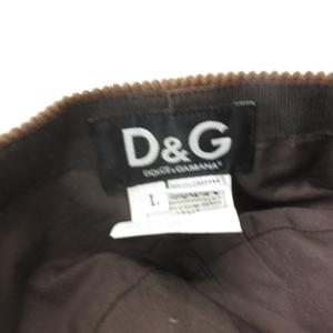 ディー&ジー ドルガバ ドルチェ&ガッバーナ D&G 帽子 キャスケット