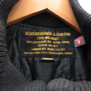 ネイバーフッド NEIGHBORHOOD バートン BURTON コラボ 17AW ミリタリー 