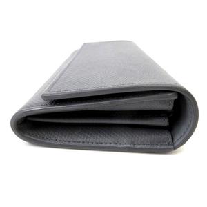セリーヌ CELINE 美品 長財布 ラージフラップウォレット グレインド 