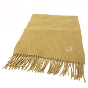 dunhill 100%カシミヤ マフラー ベージュ フリンジ付き dunhill 100%カシミヤ マフラー ベージュ フリンジ付き
