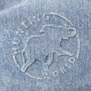 ★希少★HUNTING WORLD トート☆DOG PATCH ワッペン☆デニム ☆希少☆HUNTING WORLD トート☆DOG PATCH ワッペン☆デニム