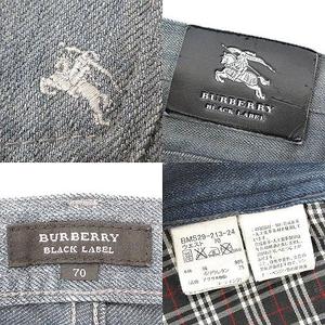 バーバリーブラックレーベル BURBERRY BLACK LABEL デニム ジーンズ 