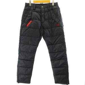 パーリーゲイツ PEARLY GATES ロゴ刺繍 防寒 ダウンパンツ 裾ジップ  