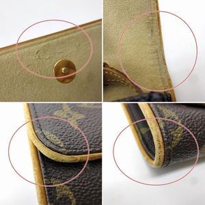 ルイヴィトン LOUIS VUITTON モノグラム ポシェットツインGM M51852