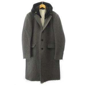ディーゼル DIESEL 美品 近年 チェスターコート フード付き ドッキング 