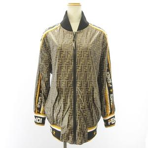 フェンディ FENDI × FILA 美品 ズッカ柄 リバーシブル ブルゾン 