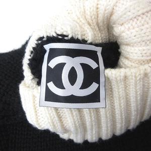 シャネル CHANEL 08A ココマーク ワッペン タートルネック
