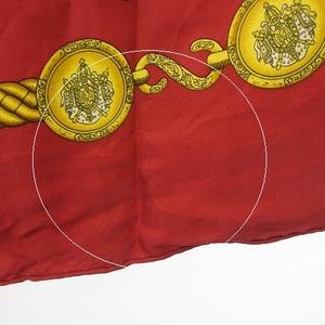 エルメス HERMES カレ90 スカーフ LES TAMBOURS タンブールの太鼓 赤