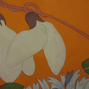 エルメス HERMES カレ90 Flora Graeca ギリシャの花 スカーフ シルク