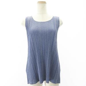 プリーツプリーズ PLEATS PLEASE 美品 プリーツ ノースリーブ 