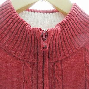 バーバリーゴルフ BURBERRY GOLF カシミヤ混 ハーフジップ セーター