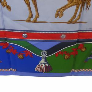 エルメス HERMES 美品 カレ90 スカーフ ストール HARNAIS