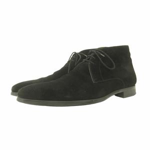 MAGNANNI ブラック スエードチャッカーブーツ