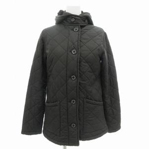 マッキントッシュ MACKINTOSH スコットランド SCOTLAND キルティングフーデットコート ショート 裏地パイル 黒 ブラック /GV ■GY09 レディース