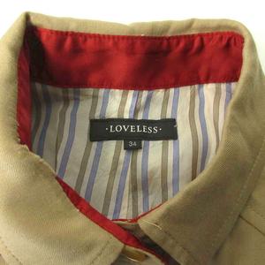 ラブレス LOVELESS ワンピース ノースリーブ ひざ丈 34 ベージュ 1225 ■YHS13 レディース