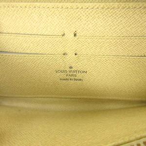 ルイヴィトン LOUIS VUITTON ダミエ アズール ジッピー 長財布 ウォレット ラウンドファスナー レザー 白 ホワイト N60019 0607 レディース