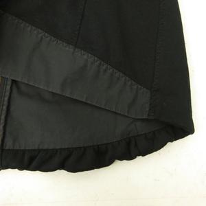 ルイヴィトン LOUIS VUITTON ペプラム ジャケット スウェット トレーナー ダブルジップ 長袖 黒 ブラック 0604 ☆AA★ レディース
