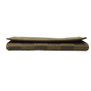 ルイヴィトン LOUIS VUITTON アンヴェロップ カルト ドゥ ヴィジット ダミエ カードケース 名刺入れ 総柄 レザー 茶 ブラウン N62920 0610 ■STK メンズ