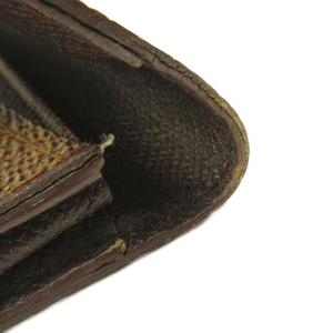 ルイヴィトン LOUIS VUITTON アンヴェロップ カルト ドゥ ヴィジット ダミエ カードケース 名刺入れ 総柄 レザー 茶 ブラウン N62920 0610 ■STK メンズ