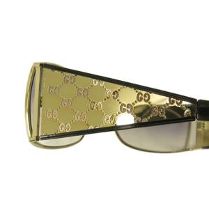 グッチ GUCCI サングラス アイウェア スクエア メタル GG柄 63□14 Y2K ゴールドカラー 2832/S 0605 レディース