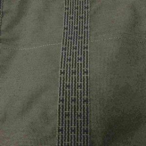 エルメス HERMES エールラインMM Herline トートバッグ キャンバス ライン グレー 0704 ☆AA★ レディース