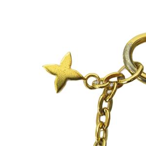 ルイヴィトン LOUIS VUITTON モノグラム ポルトクレ・ブルーミングフラワーBB キーホルダー アクセサリー レザー ピンク ゴールドカラー M63085 0716 レディース