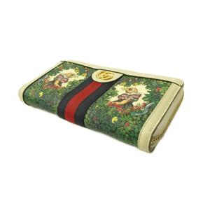 グッチ GUCCI × ヒグチユウコ コラボ オフィディア 長財布 ウォレット ラウンドファスナー レザー 白 ホワイト 523154 0716 レディース
