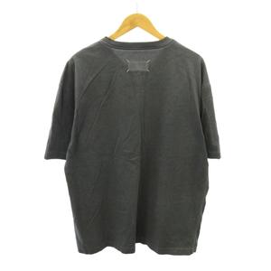 メゾンマルジェラ 10 Maison Margiela 10 25SS オーバーサイズ ガーメントダイ Tシャツ 無地 半袖 44 グレー S50GC0646 S23883 0805 メンズ