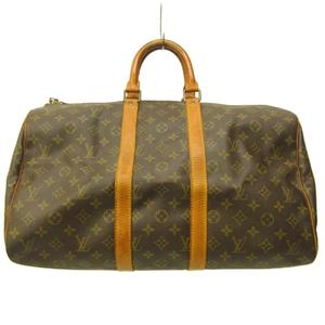 ルイヴィトン LOUIS VUITTON M41428 キーポル 45 モノグラム ボストンバッグ 茶 