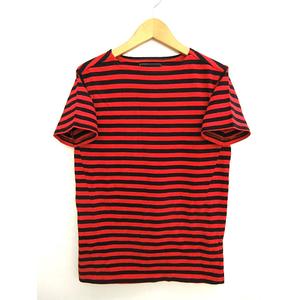 ナンバーナイン初期白タグ　赤黒ボーダーロンT ナンバーナイン初期白タグ 赤黒ボーダーロンT - メルカリ