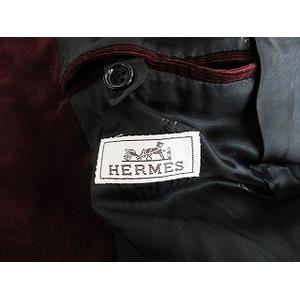 エルメス HERMES ジャケット テーラード シングル 2釦 ベンツ 