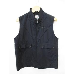 ケンゾー KENZO GOLF ベスト スポーツ ゴルフ スタンド襟 ジップアップ