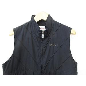 ケンゾー KENZO GOLF ベスト スポーツ ゴルフ スタンド襟 ジップアップ 