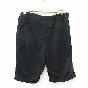 アディダス 上下セット 半袖シャツ ハーフパンツ 背面ロゴ 新品 3XL 黒 アディダス adidas セットアップ スポーツウェア シャツ ハーフパンツ