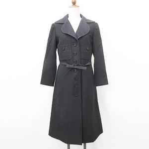 Christian Diorコート DIOR | ベルト付き コート ダブルフェース バージンウール