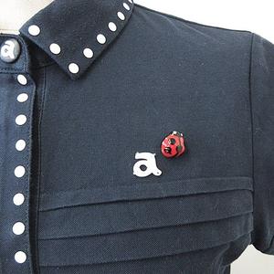 アルチビオ archivio ポロシャツ ゴルフ 半袖 てんとう虫 ドット